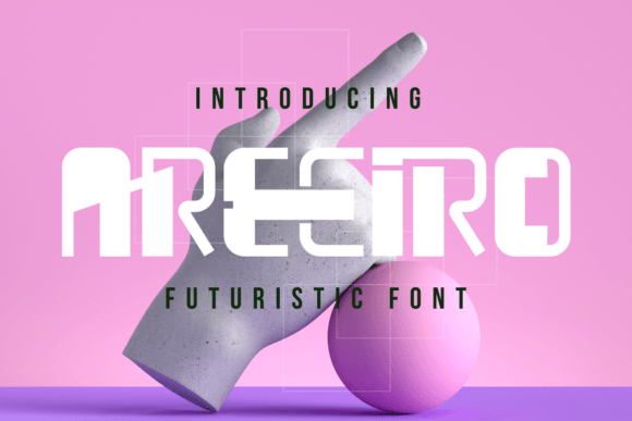 Areeiro: A Futuristic Display Font for Modern Digital Brands