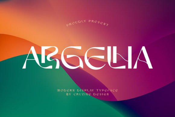 Argelha: A Retro Display Font That Anchors Your Digital Brand