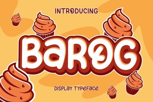 Barog: A Bold Display Font for Editorial Impact