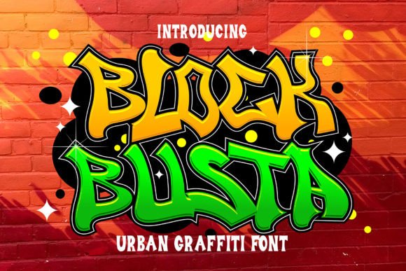 Block Busta: A Bold Display Font for Digital Brand Impact
