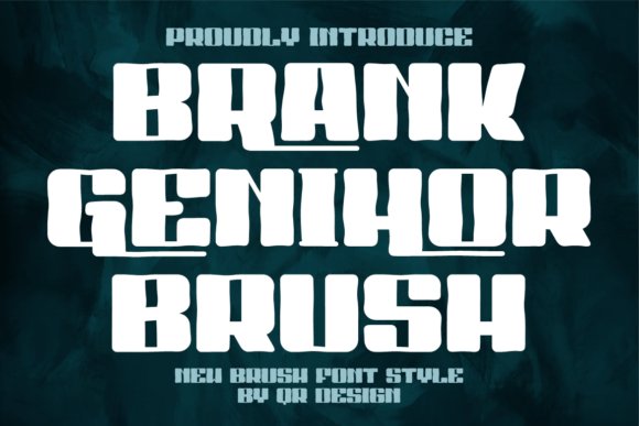 Brank Genihor Brush: A Display Font That Makes Your Brand Feel Intentional