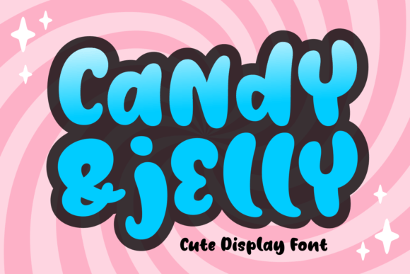Candy and Jelly: A Playful Display Font That Delivers Joy—Not Just Noise