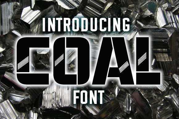 Coal Typeface: A Bold Display Font for Digital Brand Impact