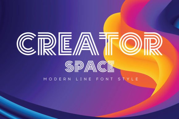 Creator Space: A Modern Display Font for Scroll-Stopping Campaigns