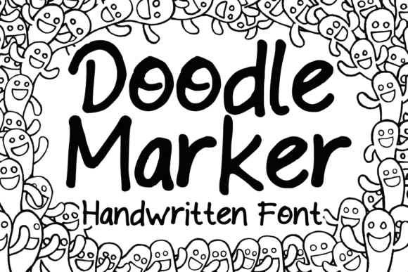 Doodle Marker: A Playful Display Font That Makes Campaigns Instantly Recognizable