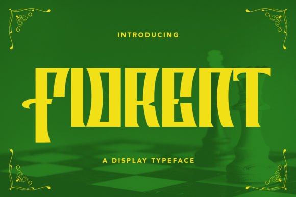 Fiorent Display Font for Handmade & Printable Creations