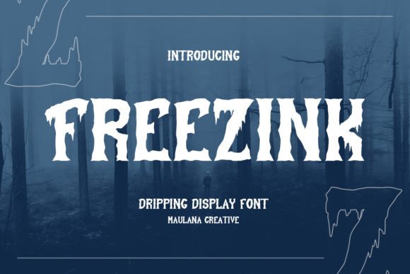 Freezink: A Bold Display Font for Modern Digital Branding