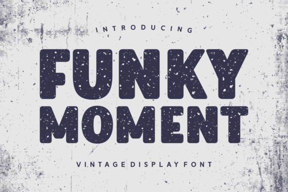 Funky Moment: A Display Font That Adds Vintage Charm to Real Branding Projects