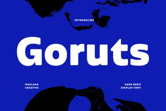 Goruts: A Bold Display Font for Memorable Branding
