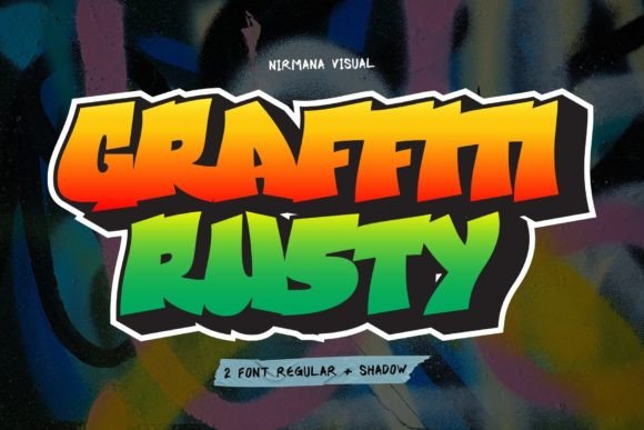 Graffiti Rusty: A Display Font with Grit and Grace
