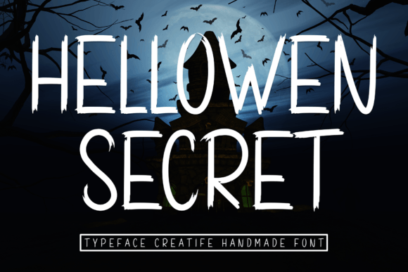 Hellowen Secret: A Sweet, Friendly Display Font for Brand Warmth