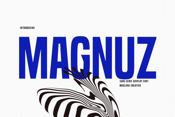 Magnuz: A Clean, Sophisticated Display Font for Makers