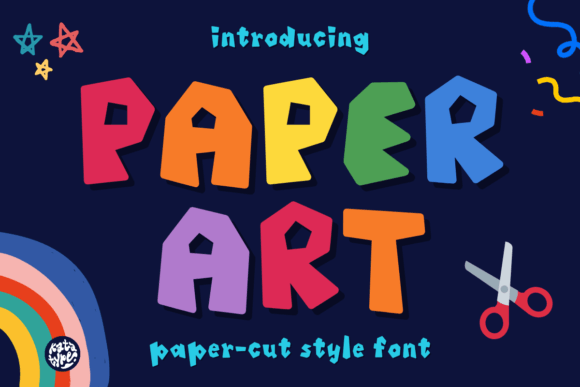 Paper Art: A Display Font That Adds Warmth and Craft to Your Brand