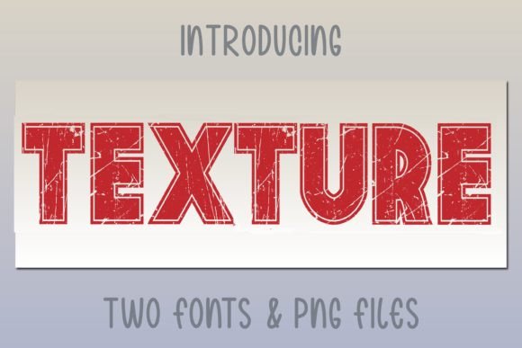 Texture: A Vintage Grunge Display Font for Bold Digital Branding