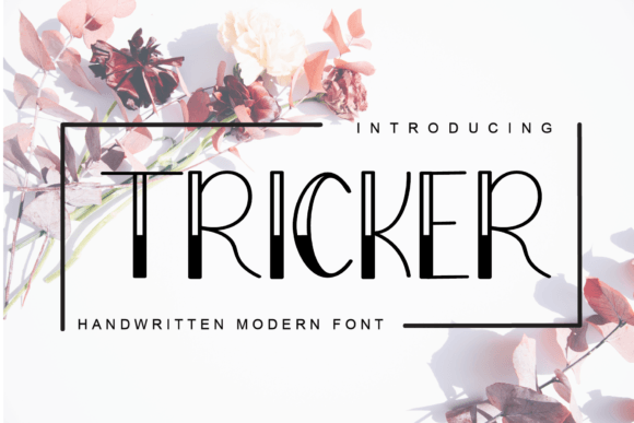 Tricker: A Luxurious Display Font for Elegant Brand Identities