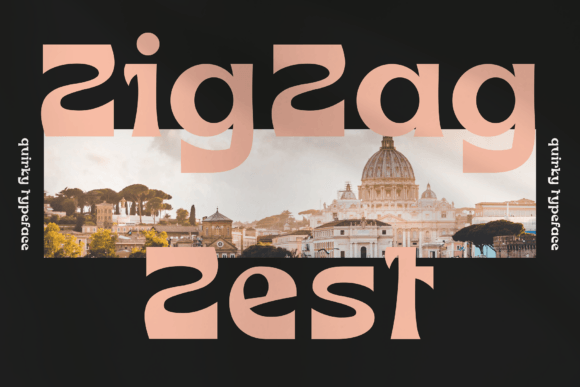 Zig Zag Zest: A Display Font That Makes Your Headlines Pop